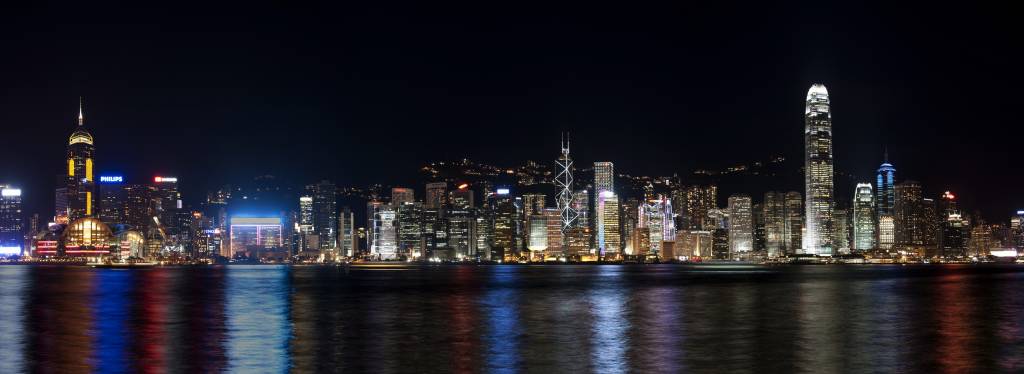 Tapeta panoramiczna Hong Kongu